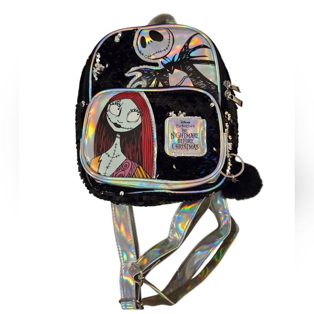 The Nightmare Before Christmas Sequin Mini Backpack